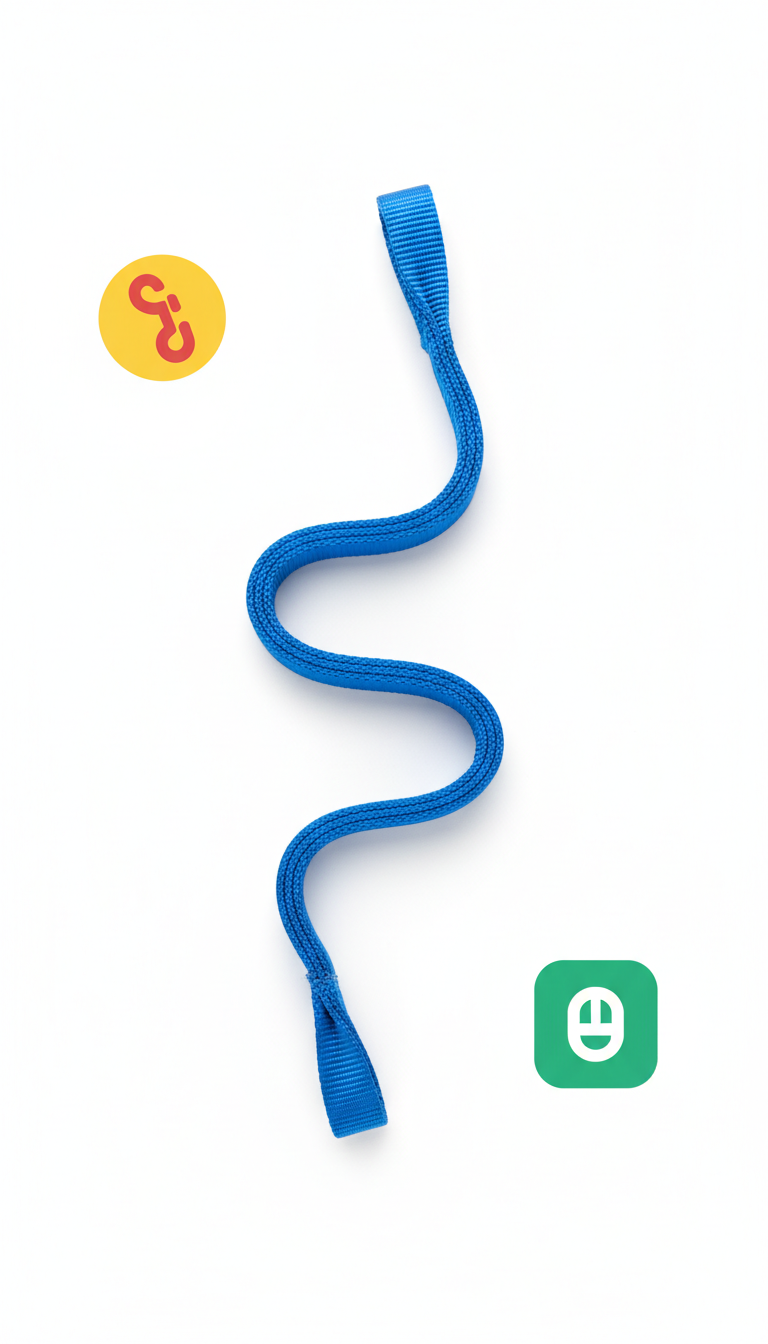 Wavy Dog Leash — Bold, Lightweight & Tangle-Free